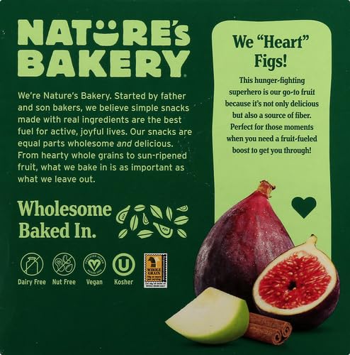 Nature'S Bakery  Stone Ground Whole Wheat Fig Bar Apple Cinnamon  6/2 Oz