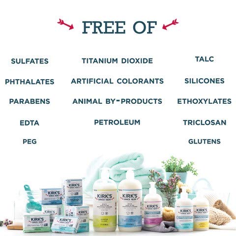 Kirk'S  Castile Bar Soap Original Fresh Scent  1 Each  4 Oz