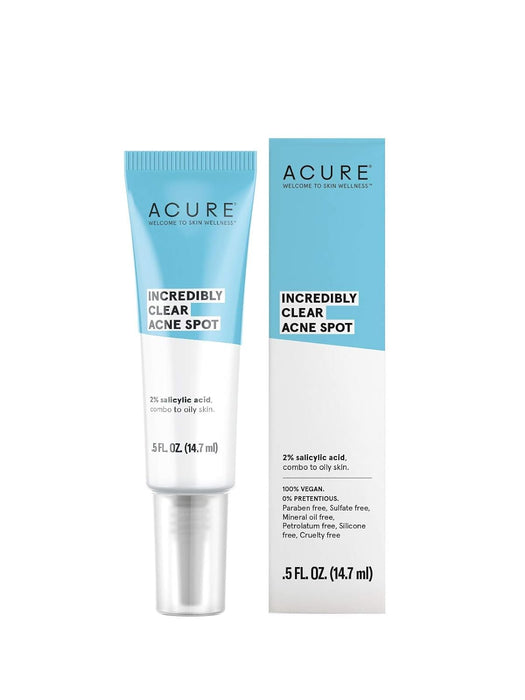 Acure  Incredibly Clear Acne Spot  1 Each  0.50 Oz