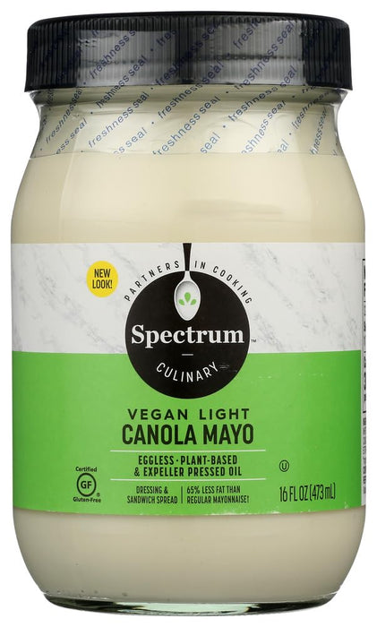 Spectrum Naturals Vegan Light Canola Mayo 16 oz