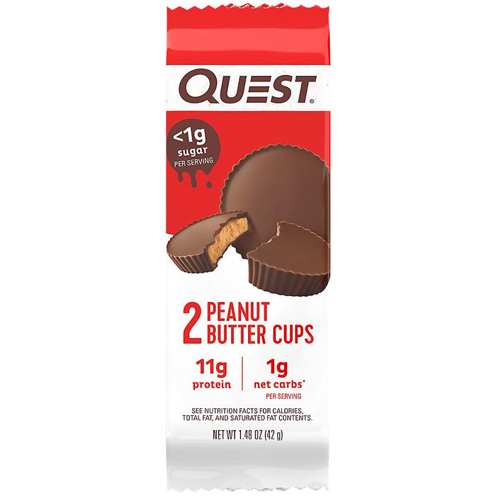 Quest Nutrition  Peanut Butter Cups  1.48 Oz