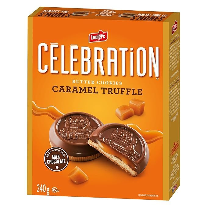 Celebration Cookies  Caramel Truffle Butter Cookies  8.4 Oz