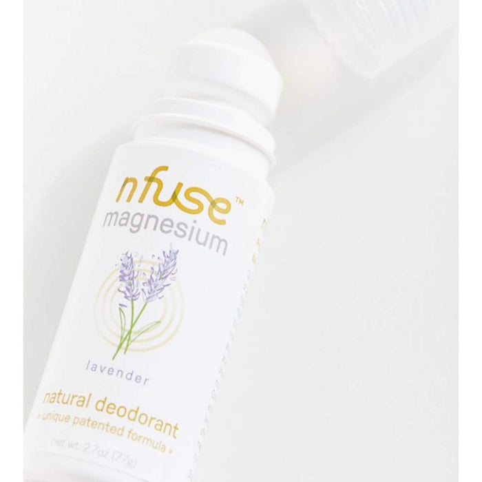 nfuse Natural Magnesium Roll-on Deodorant Patented 2.7 OZ