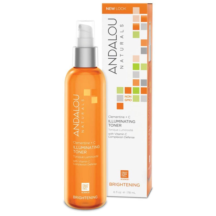 Andalou Naturals Brightening Clementine Plus C Illuminating Toner 1 Each 6 Oz