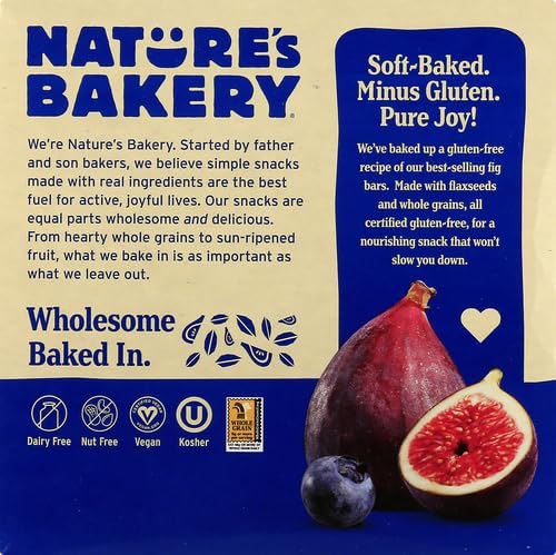 Nature'S Bakery  Gluten Free Fig Bar Blueberry  6/2 Oz