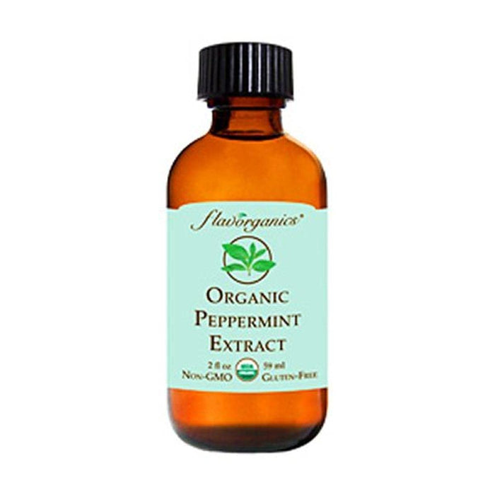 Flavorganics  Organic Peppermint Extract  1 Each  2 Oz