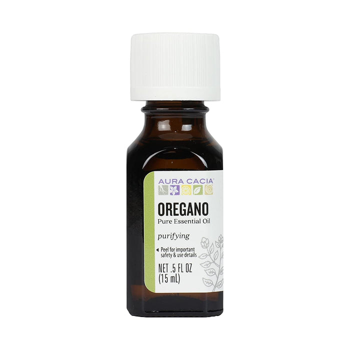 Aura Cacia  Essential Oil Oregano  1 Each  0.5 Oz