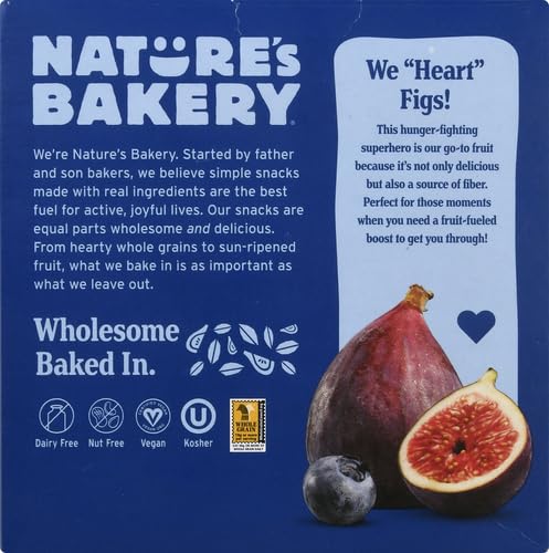 Nature'S Bakery  Stone Ground Whole Wheat Fig Bar Blueberry  6/2 Oz