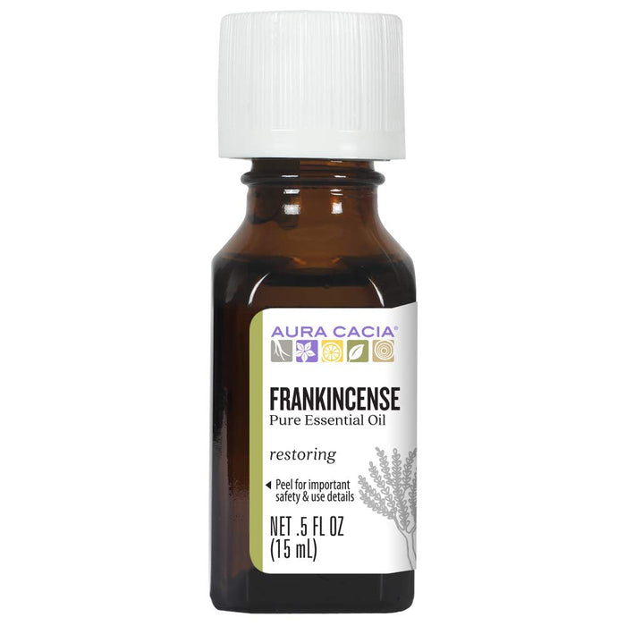 Aura Cacia  Pure Essential Oil Frankincense  1 Each  0.5 Oz