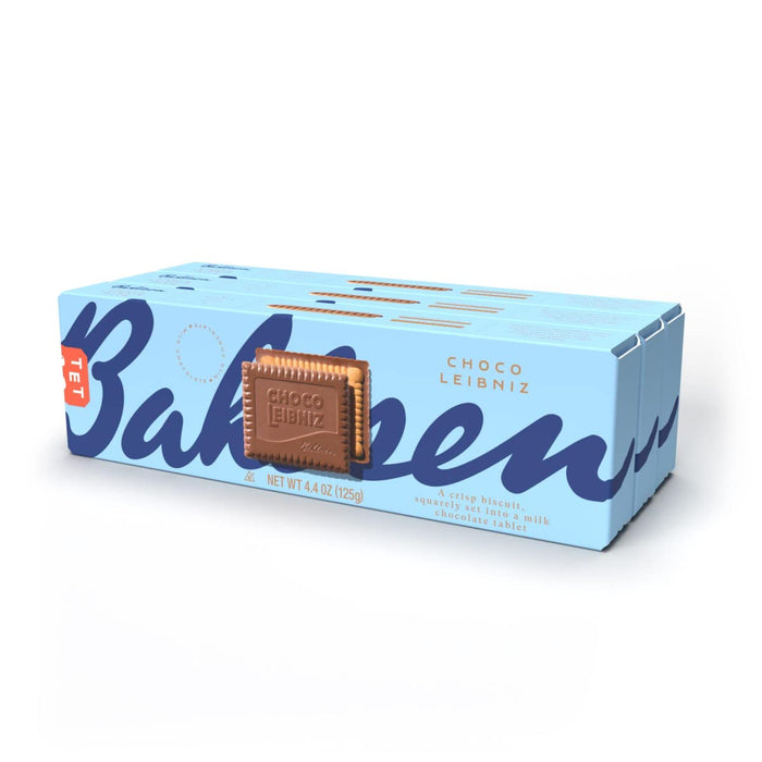 Bahlsen  Leibniz Milk Chocolate Biscuits  4.4 Oz