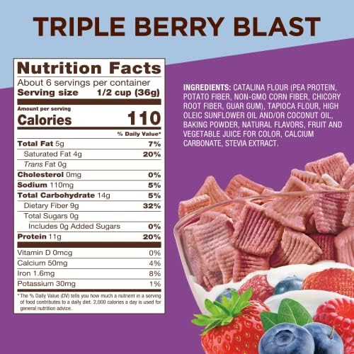 Catalina Crunch Catsnk Triple Berry Blast 8 OZ