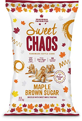 Sweet Chaos Maple Brown Sugar Handmade Kettle Popcorn 5.5 OZ