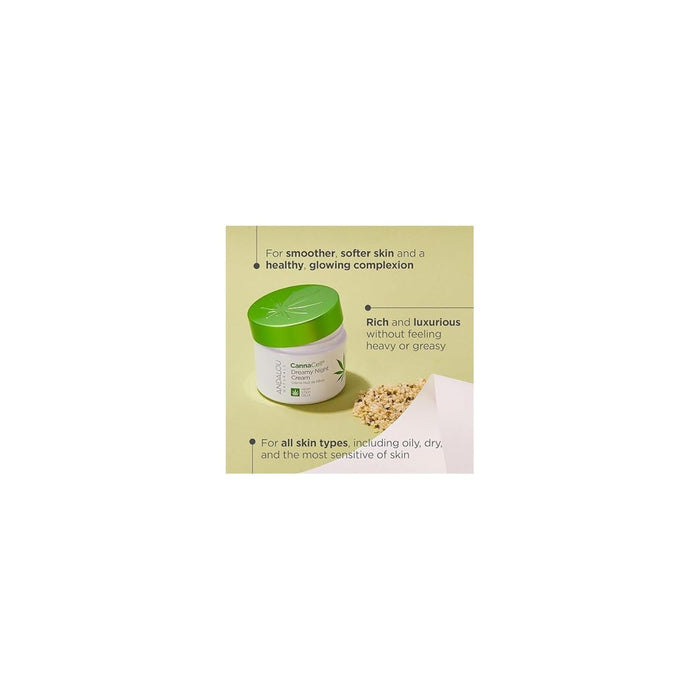 Andalou Naturals Cannacell Dreamy Night Cream 1 Each 1.7 Oz