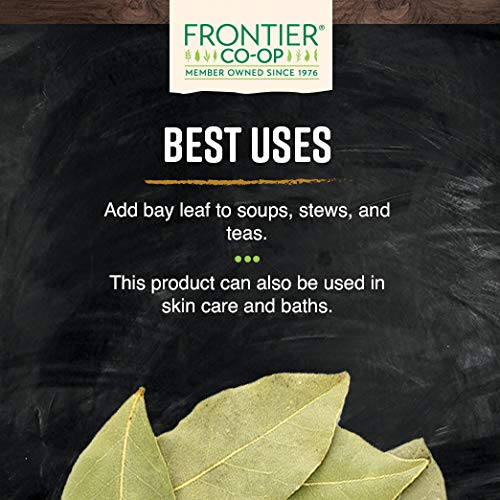 Frontier Nat Prod Co-op Bay Leaf Whole 8 OZ