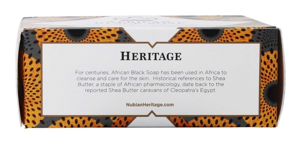 Nubian Heritage  Bar Soap African Black  1 Each  5 Oz