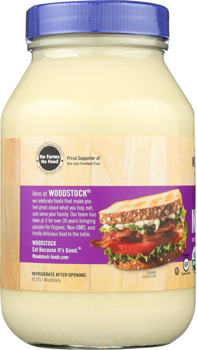 Woodstock Foods Organic Mayonnaise 32 oz