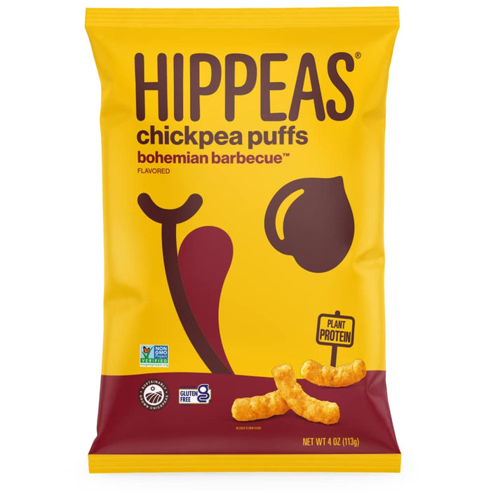 Hippeas Chkpea Puff Bohemian Bbq 4 OZ