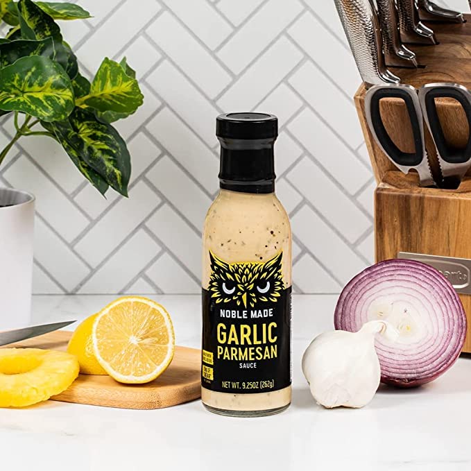 Noble Made Sauce Garlic Parmesan 9.25 oz