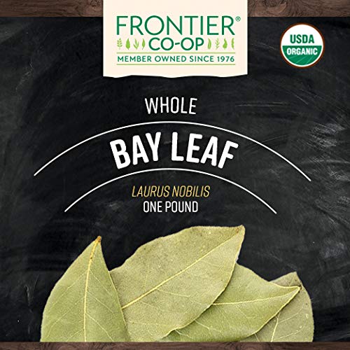 Frontier Nat Prod Co-op Bay Leaf Whole 8 OZ