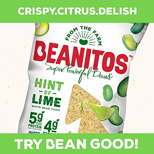 Beanitos  White Bean Chips Hint Of Lime Vegan  5 Oz