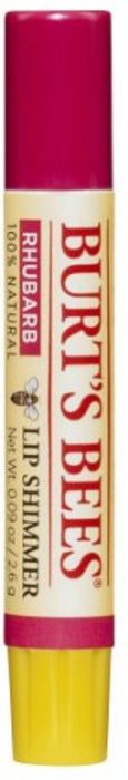 Burt'S Bees  100% Natural Moisturizing Lip Shimmer Rhubarb 1 Tube   .09 Oz