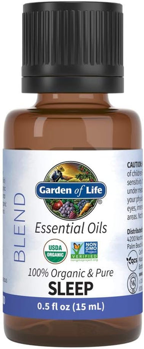 Garden Of Life  Ess Oil Organic Sleep Blend  1 Each  0.5 Oz