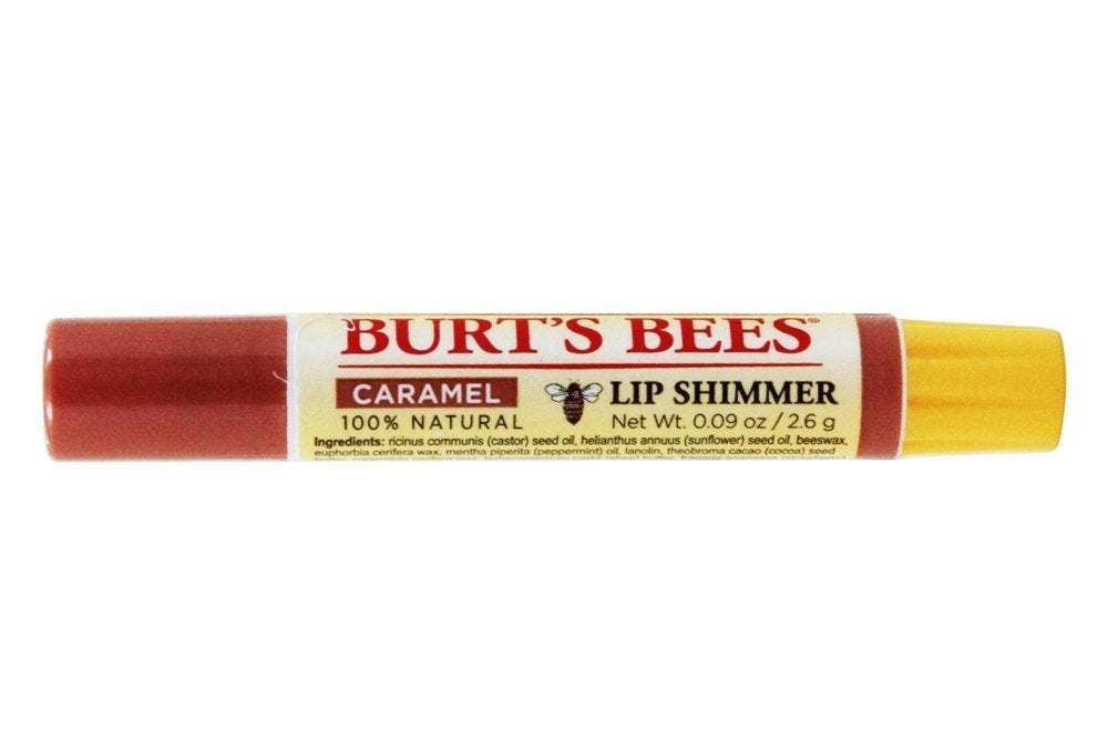 Burt'S Bees  100% Natural Moisturizing Lip Shimmer Caramel 1 Tube   .09 Oz