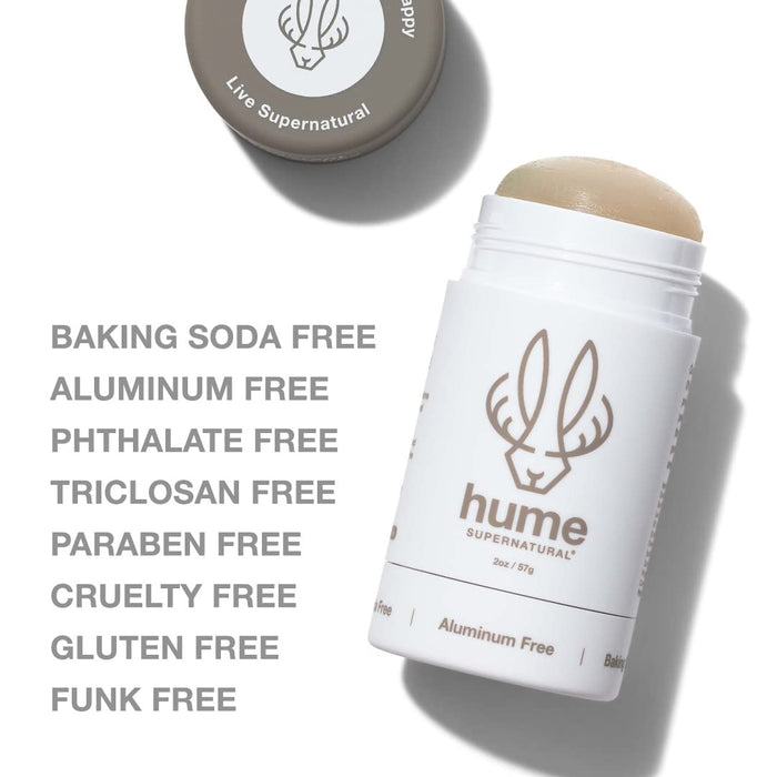 Hume Supernatural  Deodorant Frag Free Stick  1 Each  2 Oz