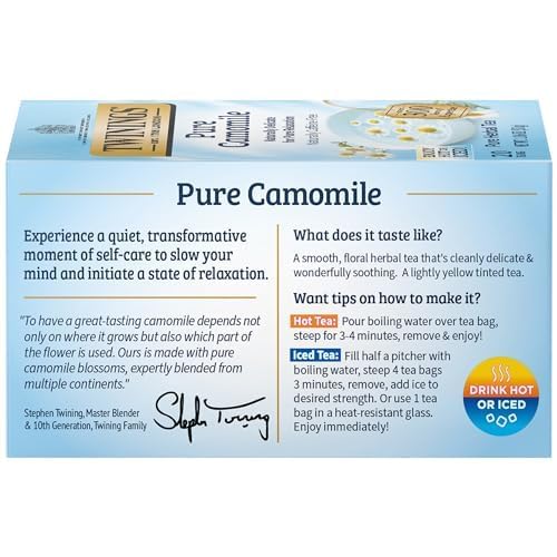 Twinings  Jacksons Of Piccadilly Pure Chamomile  20 Bag