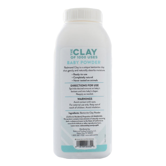 Redmond Clay  Redmond Clay Baby Powder  1 Each  3 Oz