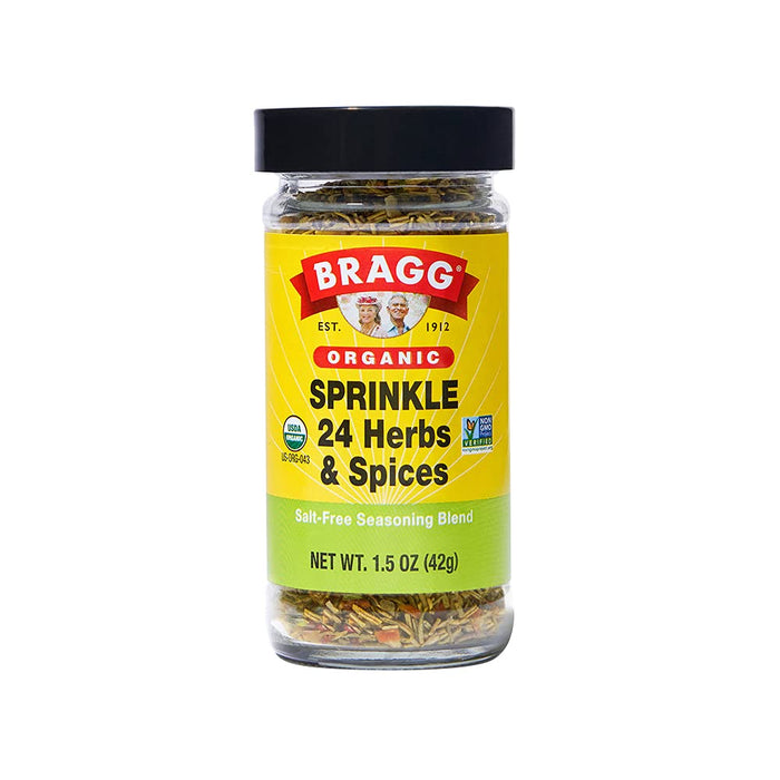 Bragg  Seasoning Organic Sprinkle Natural Herbs And Spices  1.5 Oz