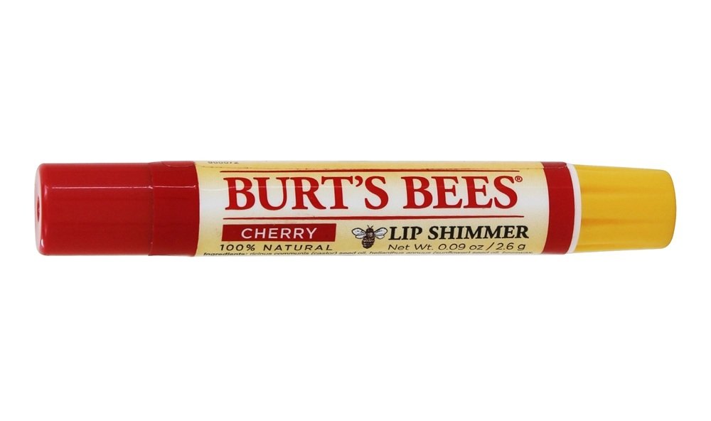 Burt'S Bees  100% Natural Moisturizing Lip Shimmer Cherry 1 Tube   .09 Oz