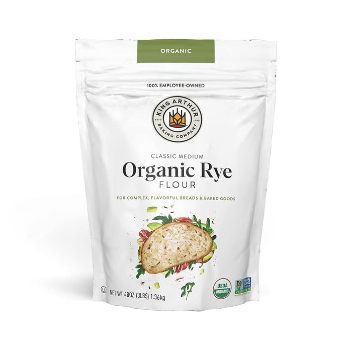 King Arthur Flour  Organic Rye Flour   48 Oz