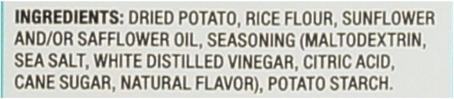 Popchips  Potato Chip Sea Salt Vinegar  5 Oz