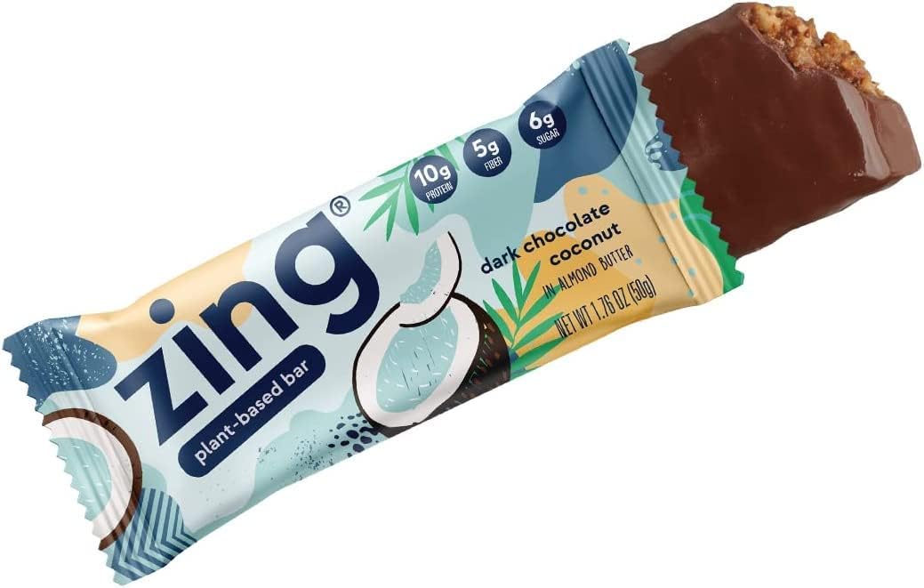 Zing BarDark Chocolate Coconut 6/1.76 OZ