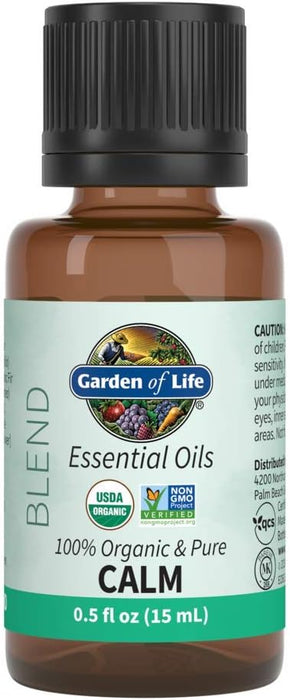 Garden Of Life  Organic Essential Oil Calm Blend  1 Each  0.5 Oz