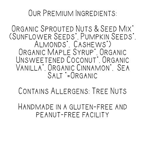 Lark Ellen Farm Organic Grain Free Granola Bites Vanilla Cinnamon 8 oz