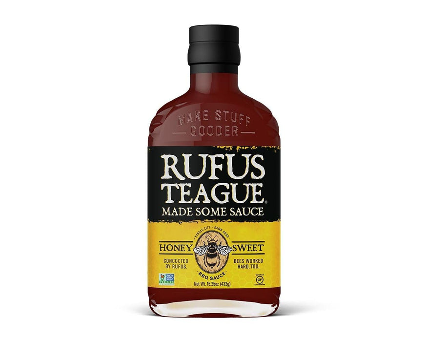 Rufus Teague BBQ Sauce Honey Sweet 16 oz