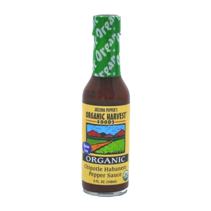 Organic Harvest Organic Pepper Sauce  Chipotle Habanero 5 oz