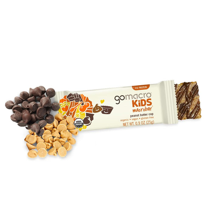 Gomacro  Organic Kids Macrobar Peanut Butter Cup   6.3 Oz