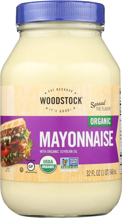 Woodstock Foods Organic Mayonnaise 32 oz