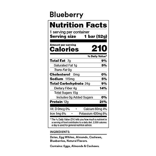 Rxbar  Protein Bar Blueberry   1.83 Oz