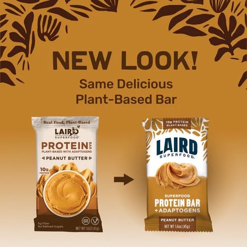 Laird Superfood Bar Prtn Peanut Butter 1.6 Oz