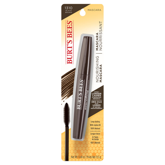 Burt'S Bees  100% Natural Nourishing Mascara Black Brown   .4 Oz