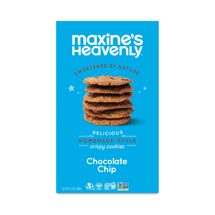 Maxine`S Heavenly  Crispy Cookies Chocolate Chip  6.3 Oz