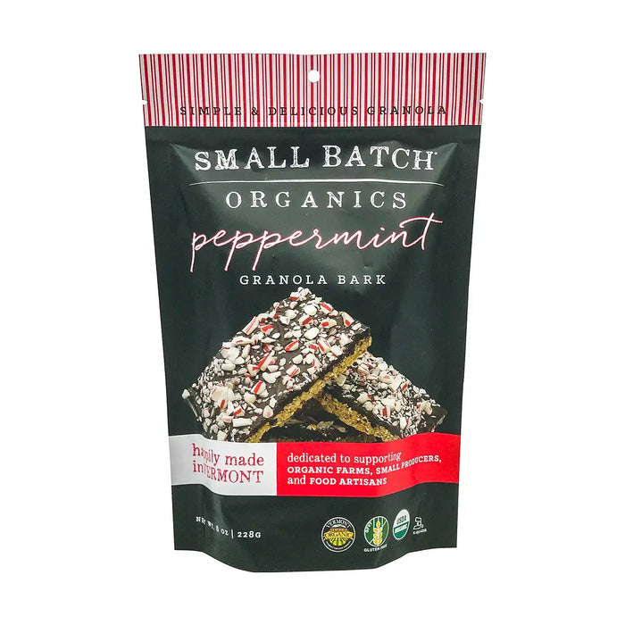 Small Batch Organics  Peppermint Organic Granola Bark   8 Oz