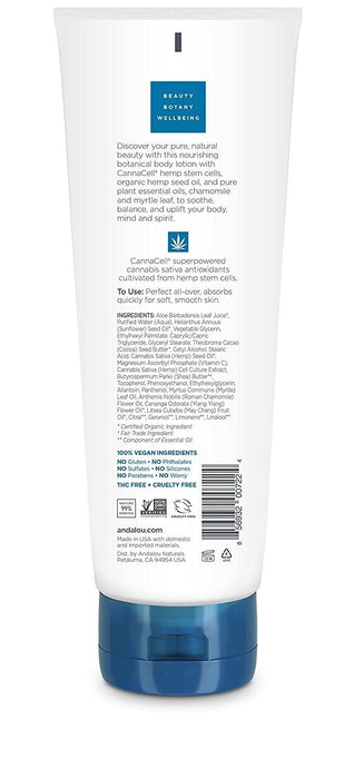 Andalou Naturals Cannacell Lotion Chamomile And Myrtle Leaf 1 Each 8 Oz