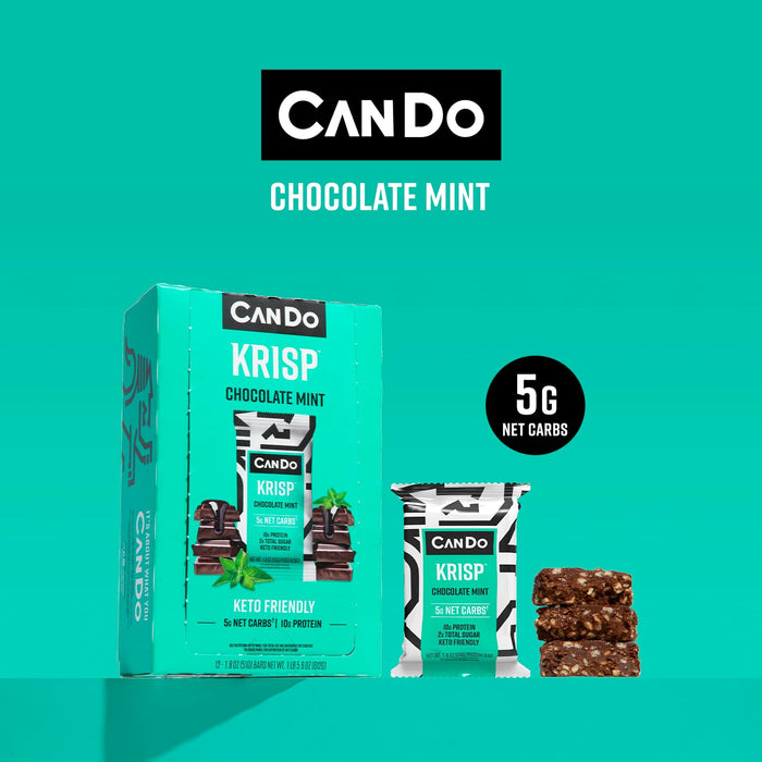 Keto Krisp  Chocolate Mint Bar   1.8 Oz