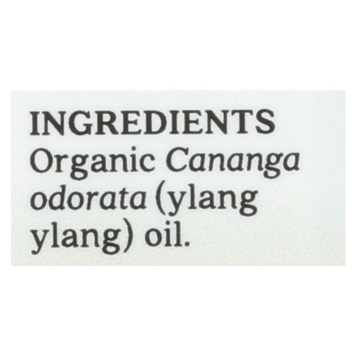 Aura Cacia  Organic Pure Essential Oil Ylang Ylang Complete  1 Each  0.25 Oz