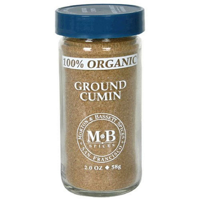 Morton & Bassett  Organic Ground Cumin  2 Oz